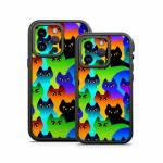 Rainbow Cats OtterBox Fre iPhone 14 Series Case Skin