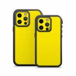 Solid State Yellow OtterBox Fre iPhone 14 Series Case Skin