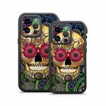 Sugar Skull Paisley OtterBox Fre iPhone 14 Series Case Skin