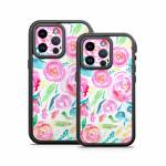 Watercolor Roses OtterBox Fre iPhone 14 Series Case Skin