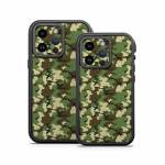 Woodland Camo OtterBox Fre iPhone 14 Series Case Skin