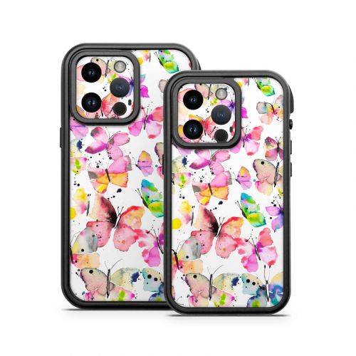Artistic Butterflies OtterBox Fre iPhone 14 Series Case Skin