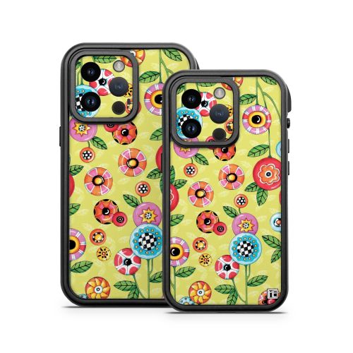Button Flowers Otterbox Fre iPhone 14 Series Case Skin