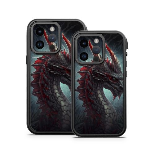 Black Dragon Otterbox Fre iPhone 14 Series Case Skin