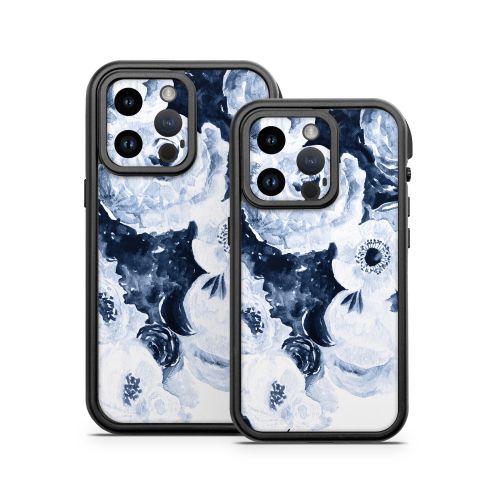 Blue Blooms Otterbox Fre iPhone 14 Series Case Skin