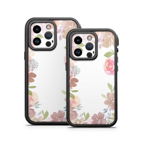 Blush Flower Frame OtterBox Fre iPhone 14 Series Case Skin