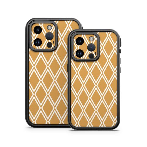Orange Checks OtterBox Fre iPhone 14 Series Case Skin
