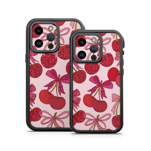 Cherry with Bows OtterBox Fre iPhone 14 Series Case Skin