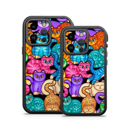 Colorful Kittens Otterbox Fre iPhone 14 Series Case Skin