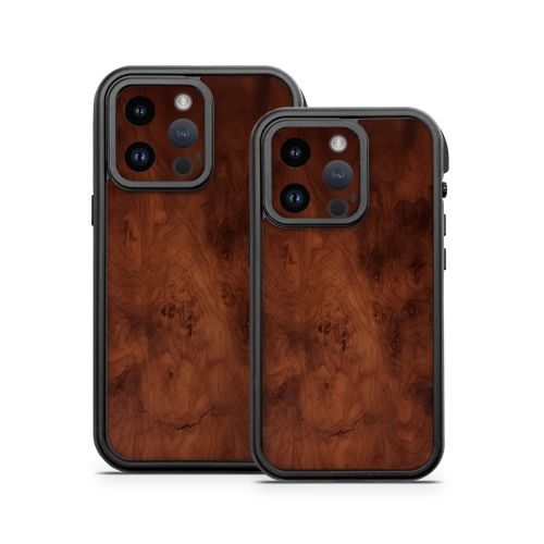 Dark Burlwood Otterbox Fre iPhone 14 Series Case Skin