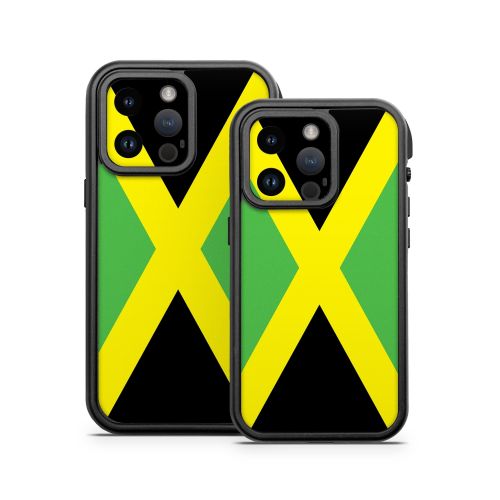 Jamaican Flag Otterbox Fre iPhone 14 Series Case Skin