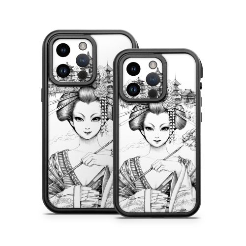 Geisha Sketch Otterbox Fre iPhone 14 Series Case Skin