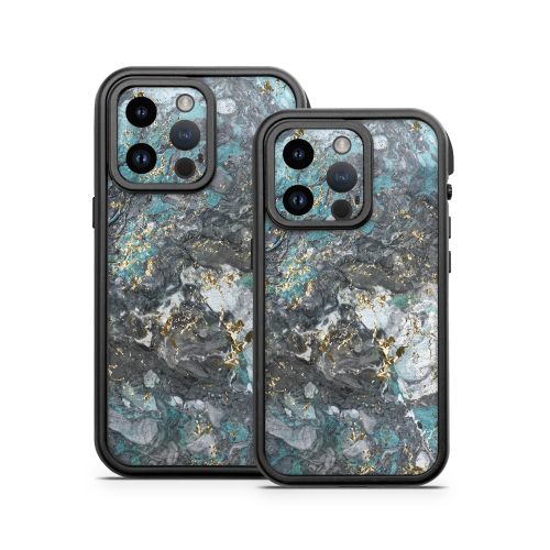 Gilded Glacier Marble Otterbox Fre iPhone 14 Series Case Skin
