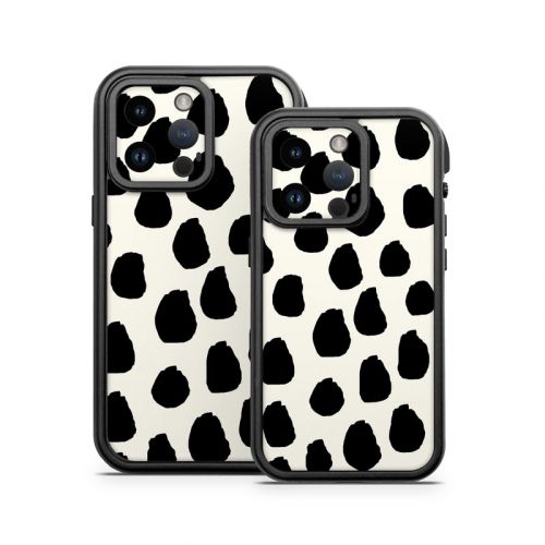 Inky Spots Cream OtterBox Fre iPhone 14 Series Case Skin
