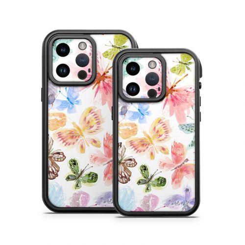 Pastel Butterflies OtterBox Fre iPhone 14 Series Case Skin
