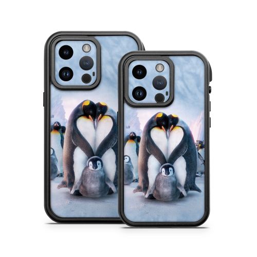 Penguin Heart Otterbox Fre iPhone 14 Series Case Skin