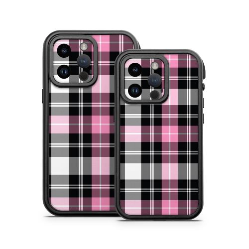 Pink Plaid Otterbox Fre iPhone 14 Series Case Skin