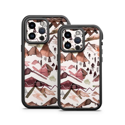 Red Mountains OtterBox Fre iPhone 14 Series Case Skin
