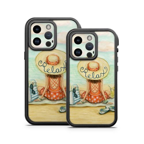 Relaxing on Beach Otterbox Fre iPhone 14 Series Case Skin