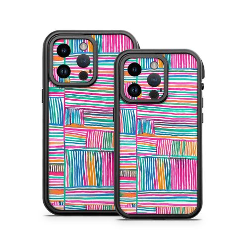 Relaxing Stripes OtterBox Fre iPhone 14 Series Case Skin