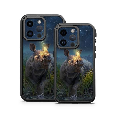 Rhinoceros Unicornis Otterbox Fre iPhone 14 Series Case Skin