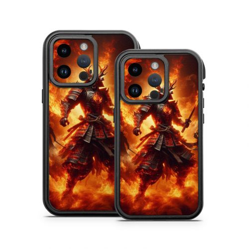 Samurai Fire OtterBox Fre iPhone 14 Series Case Skin