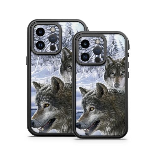Snow Wolves Otterbox Fre iPhone 14 Series Case Skin