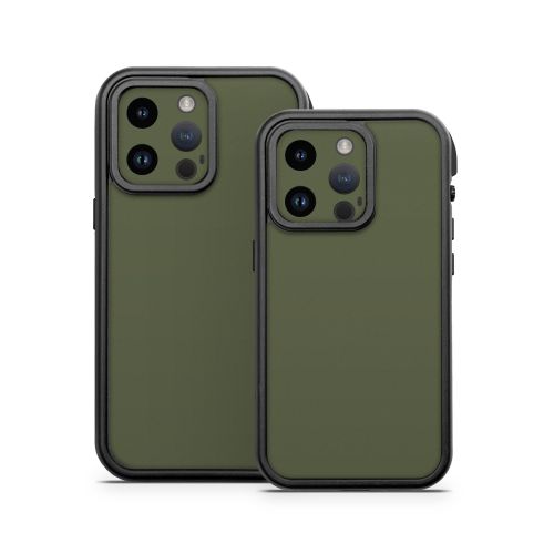Solid State Olive Drab Otterbox Fre iPhone 14 Series Case Skin