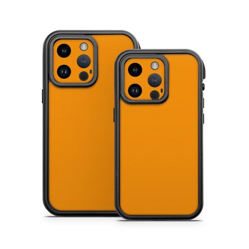 Solid State Orange Otterbox Fre iPhone 14 Series Case Skin