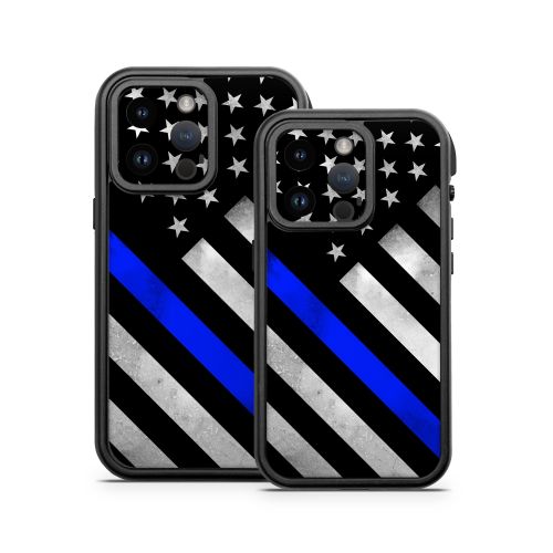 Thin Blue Line Hero Otterbox Fre iPhone 14 Series Case Skin