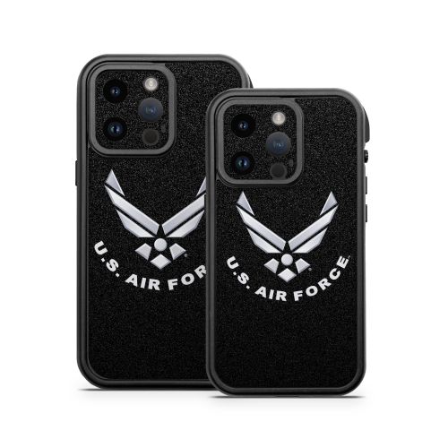 USAF Black Otterbox Fre iPhone 14 Series Case Skin