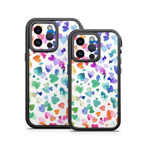 Valentines Love Hearts Otterbox Fre iPhone 14 Series Case Skin
