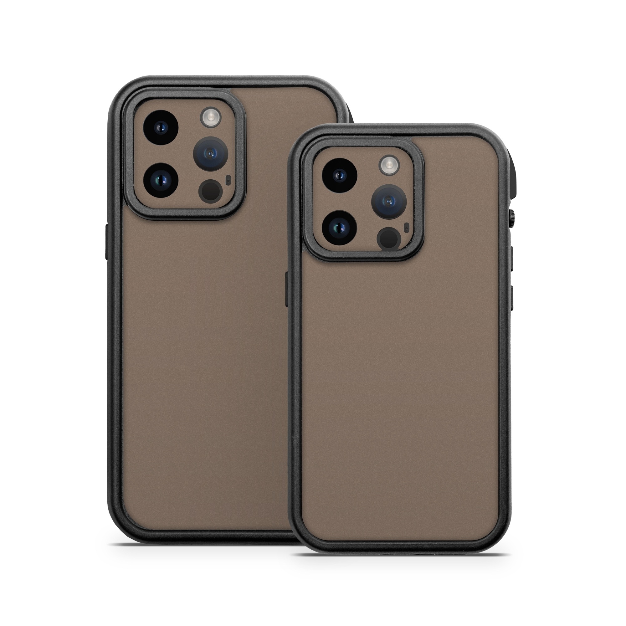 OtterBox Fre iPhone 14 Series Case Skin design of Brown, Text, Beige, Material property, Font, with brown colors