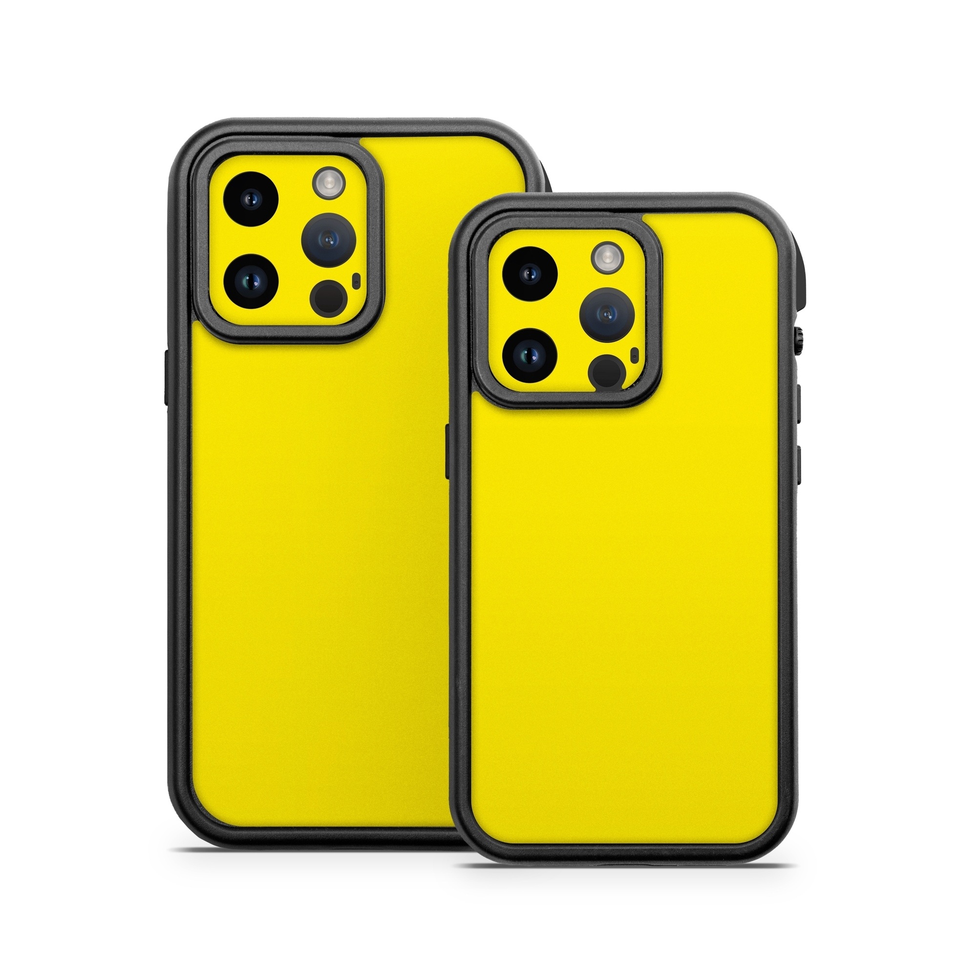 OtterBox Fre iPhone 14 Series Case Skin design of Green, Yellow, Orange, Text, Font, with yellow colors