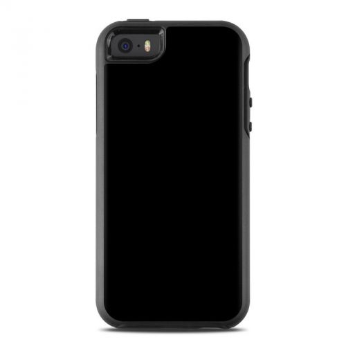 Solid State Black OtterBox Symmetry iPhone SE 1st Gen Case Skin