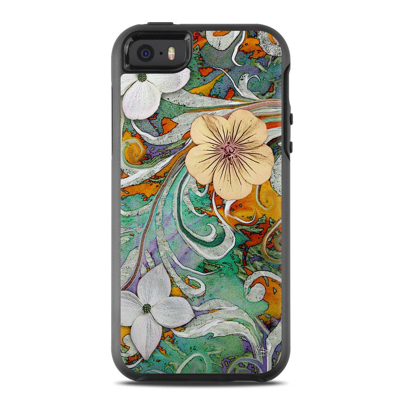 Sangria Flora OtterBox Symmetry iPhone SE 1st Gen Case Skin | iStyles