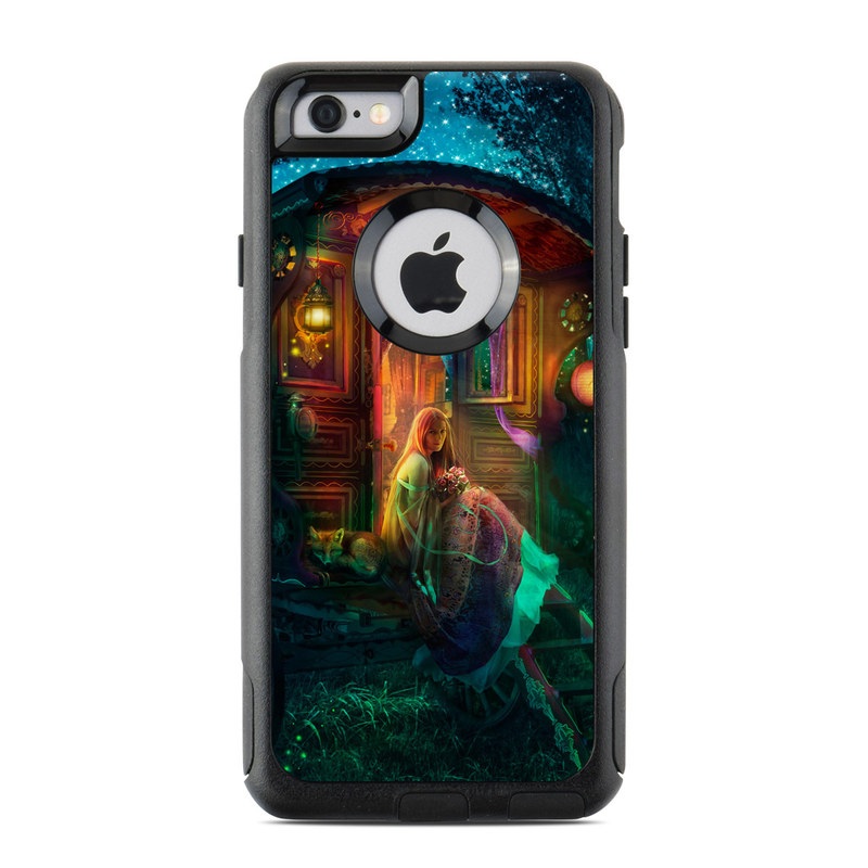 OtterBox Commuter iPhone 6s Case Skin design of Illustration, Adventure game, Darkness, Art, Digital compositing, Fictional character, Games, with black, red, blue, green colors