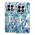 Blue Ink Floral OnePlus 13 Series Skin