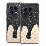 Black Ice Cream Drip OnePlus 13 Series Skin