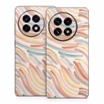Terracotta Brushstroke Waves OnePlus 13 Series Skin
