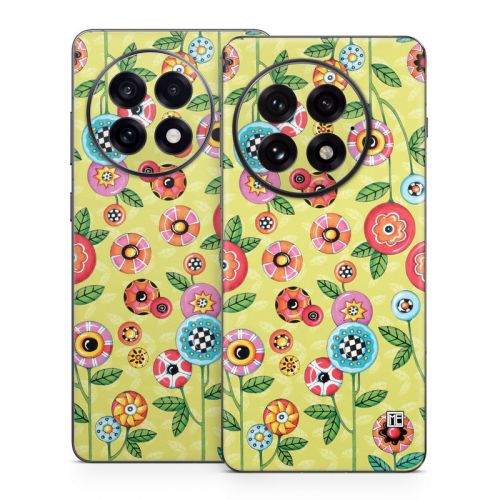 Button Flowers OnePlus 13 Series Skin