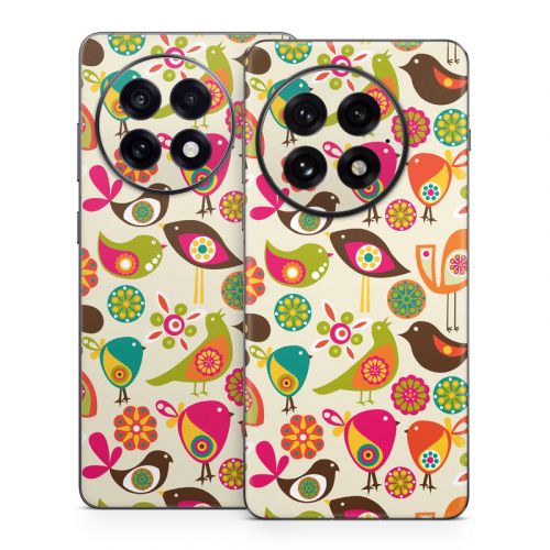 Bird Flowers OnePlus 13 Series Skin