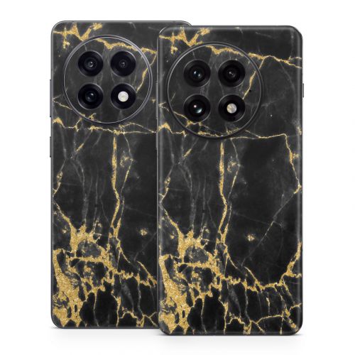 Black Gold Marble OnePlus 13 Series Skin