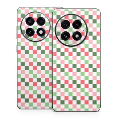 Christmas Checkers OnePlus 13 Series Skin