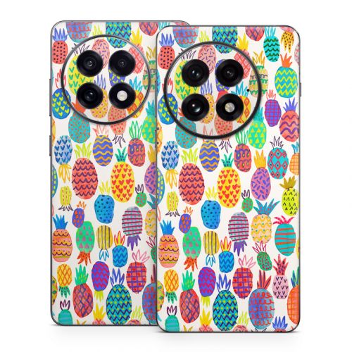 Colorful Pineapples OnePlus 13 Series Skin