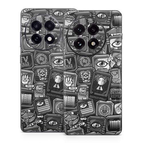 Distraction Tactic B&W OnePlus 13 Series Skin
