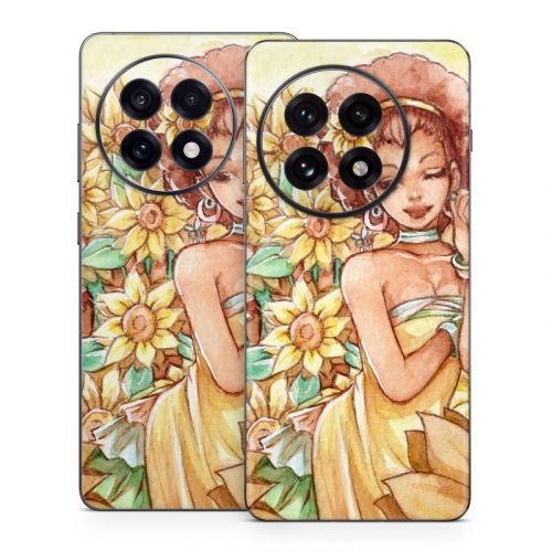 Lady Sunflower OnePlus 13 Series Skin