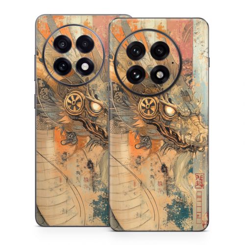 Orange Dragon OnePlus 13 Series Skin
