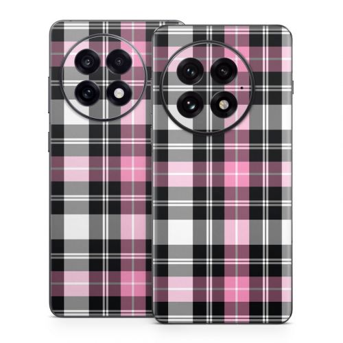 Pink Plaid OnePlus 13 Series Skin