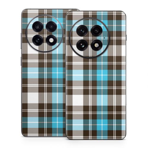 Turquoise Plaid OnePlus 13 Series Skin